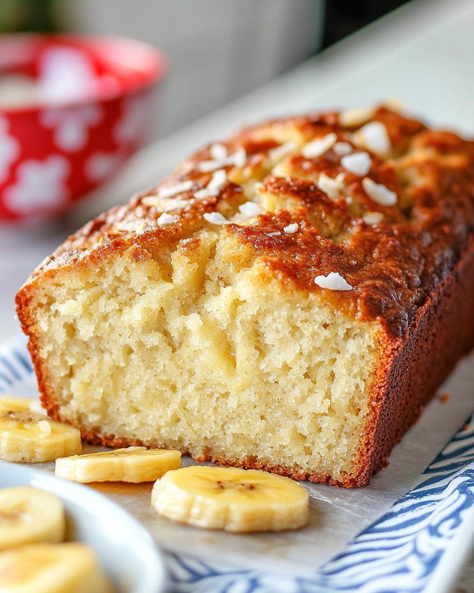 Tropical Pineapple Banana Bread – A Sweet Escape in Every Bite