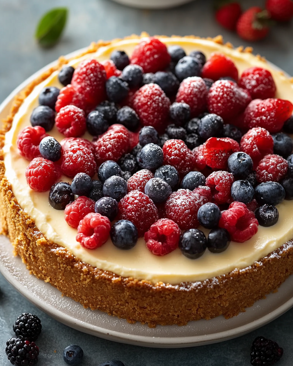 Classic Cheesecake with Biscuit Crust and Fresh Berries: The Ultimate Recipe Guide