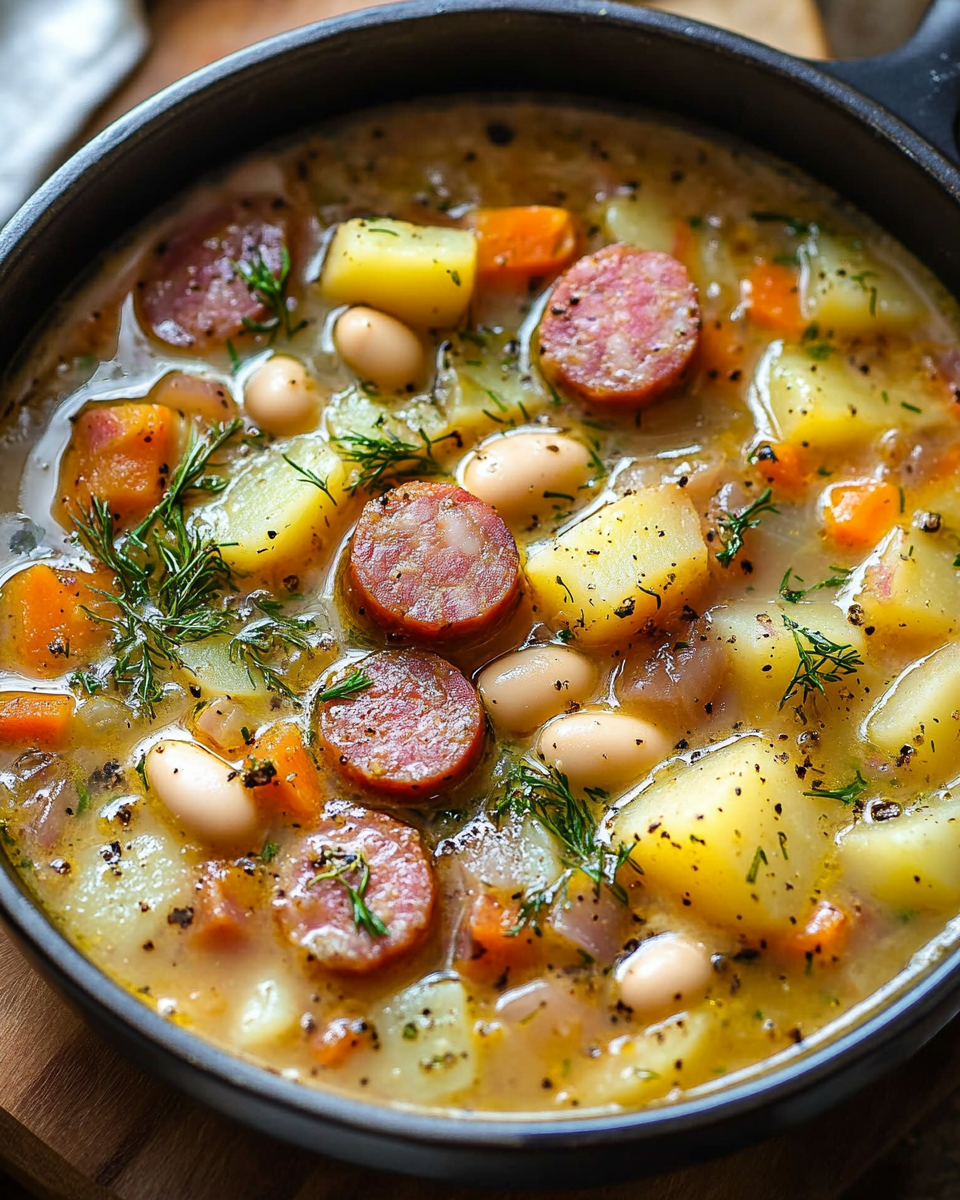 Hearty Kielbasa and Potato Soup: A Comforting, Flavor-Packed Meal