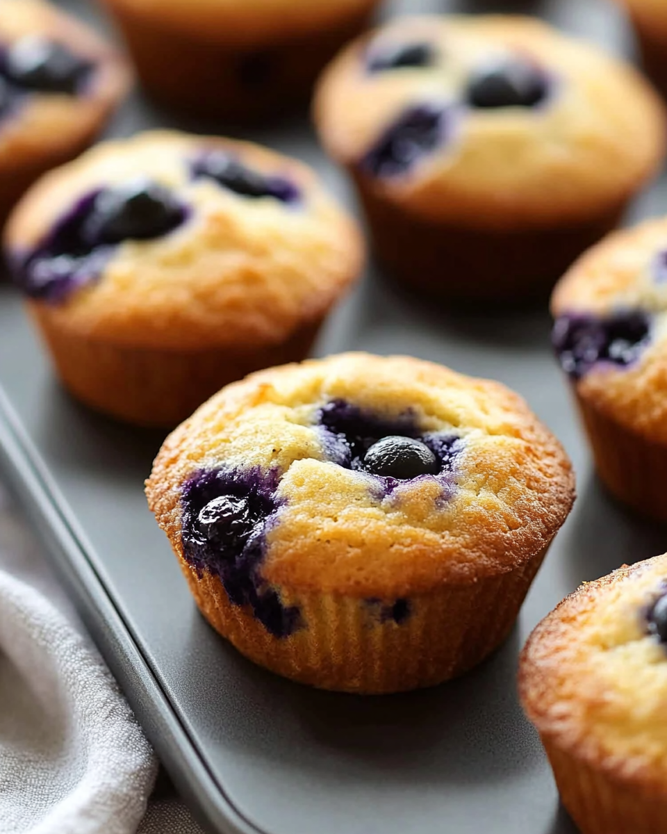 Easy and Fluffy Blueberry Muffins Recipe: A Simple Delight for Any Occasion