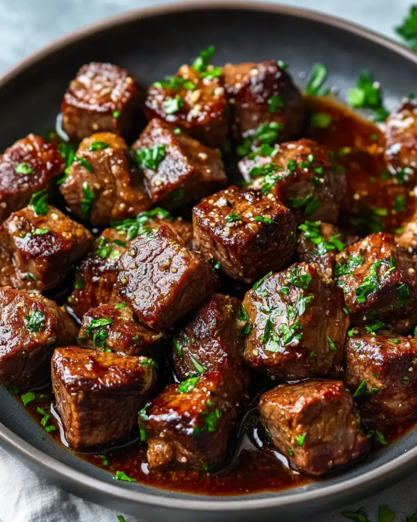Garlic Butter Steak Bites: Tender, Savory, and Easy!