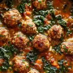 Cozy Italian Meatball Soup with Kale and Lemon: A Hearty Comforting Delight