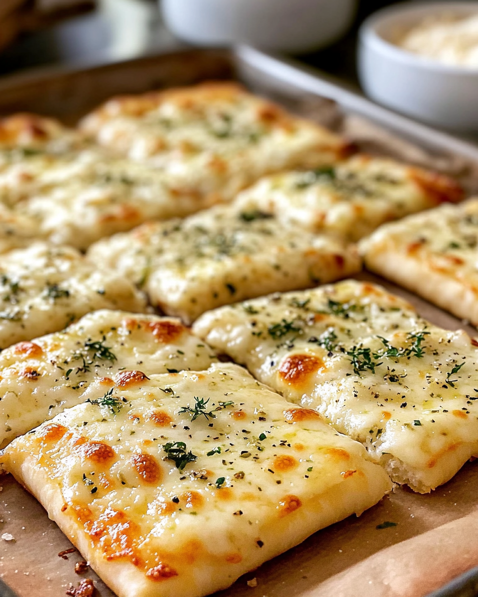 Cheesy Garlic Breadsticks: A Quick and Irresistible Snack for Any Occasion