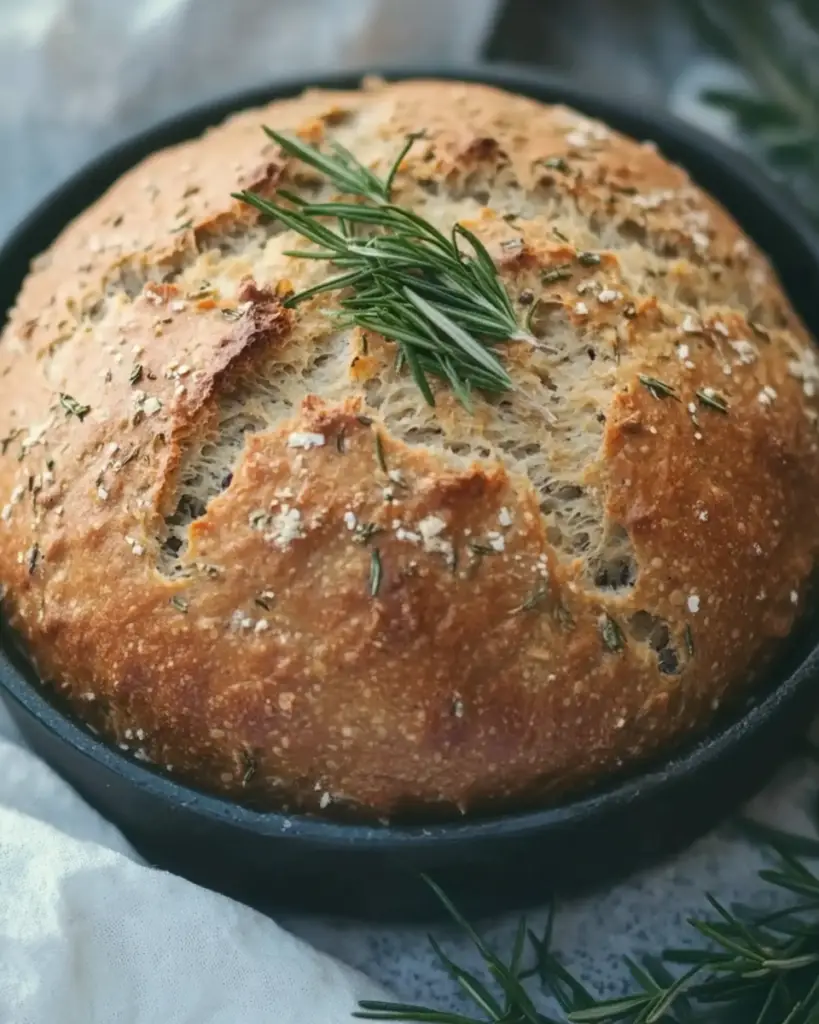 Easy Rosemary Whole Wheat Bread Recipe – A Simple, Flavorful Delight