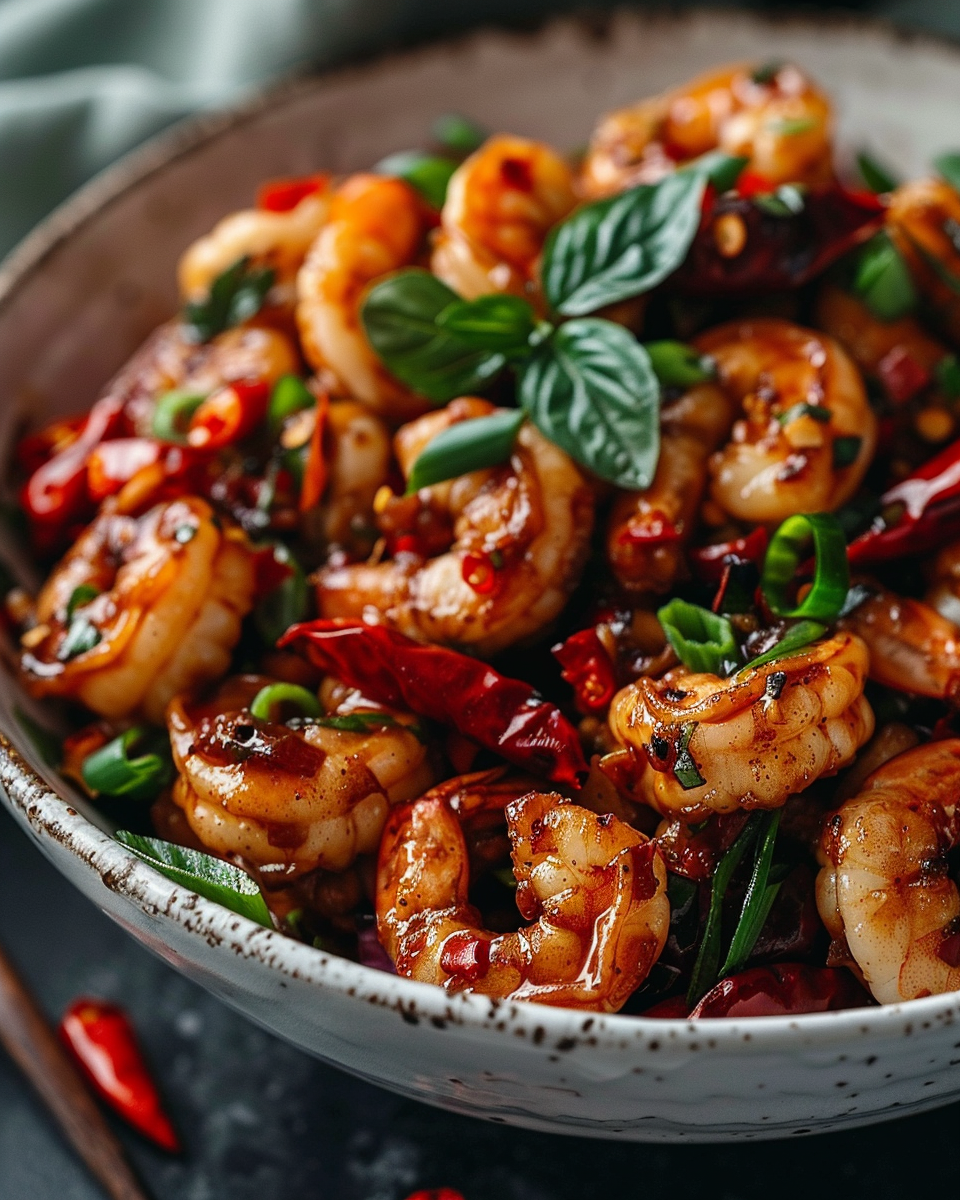 Sichuan Shrimp Stir Fry – A Flavor Explosion You Can't Miss