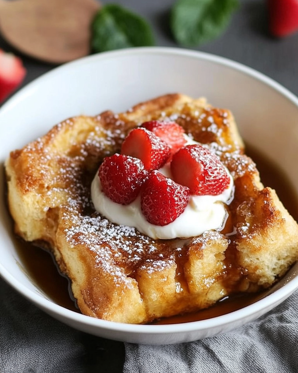 Easy Overnight French Toast Casserole with Maple Syrup: A Delicious Breakfast to Wake Up To