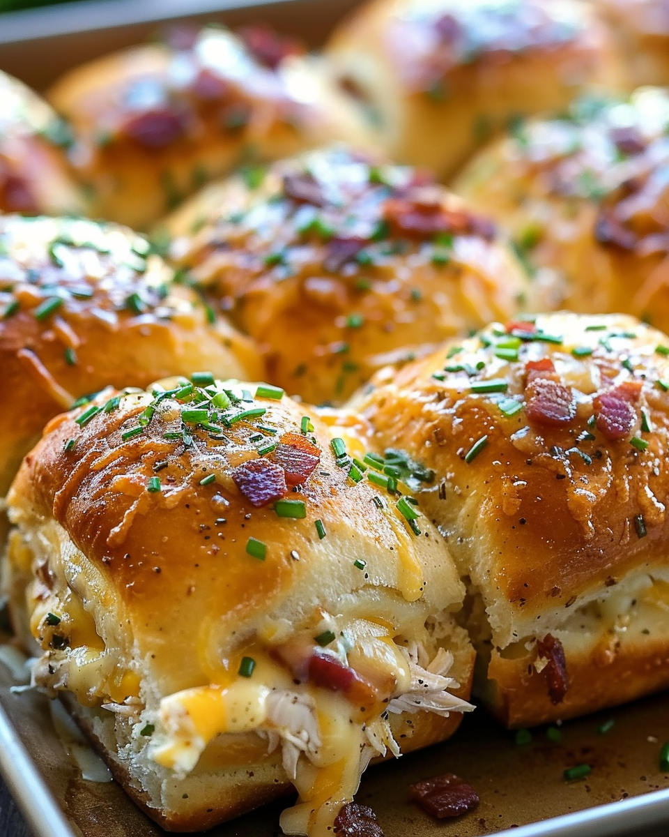 Chicken Bacon Ranch Pull-Apart Rolls Recipe: A Delicious Twist on Comfort Food