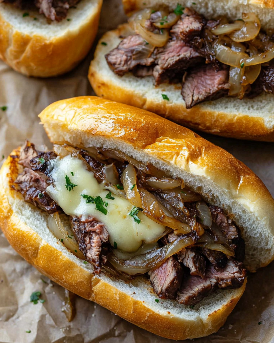 Classic Philly Cheesesteak with Caramelized Onions: A Flavorful Journey to Cheesesteak Perfection