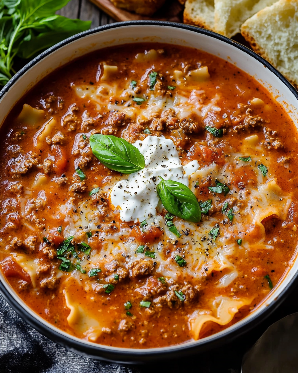 Hearty Lasagna Soup Recipe: A Comforting One-Pot Meal