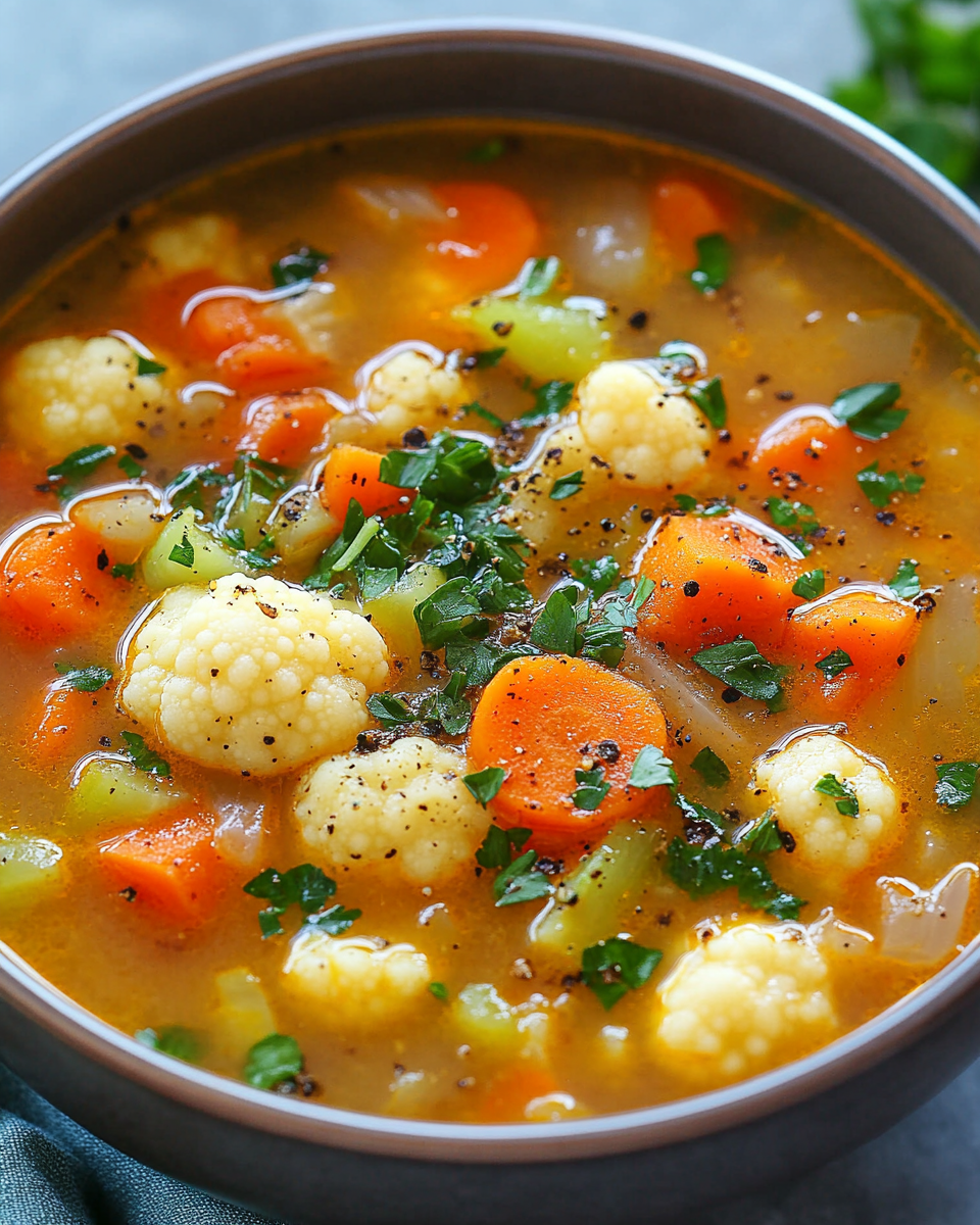 Anti-Inflammatory Golden Detox Soup: A Nourishing Bowl of Healing