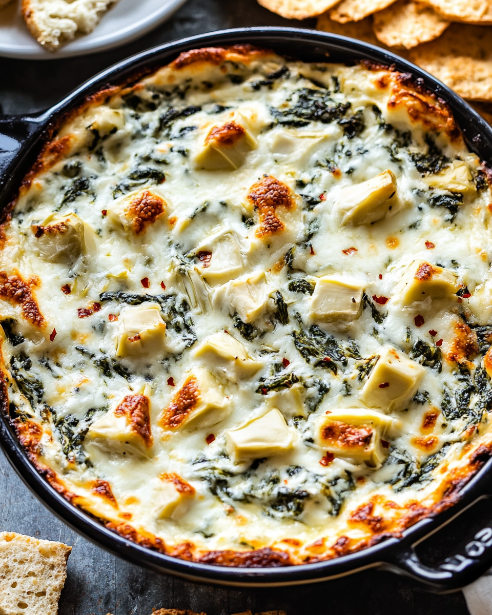 Creamy Spinach and Artichoke Dip Recipe: The Ultimate Crowd-Pleaser