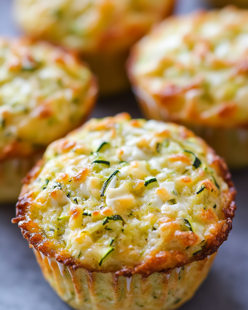 Baked Zucchini Muffins: Easy and Healthy Snack Recipe
