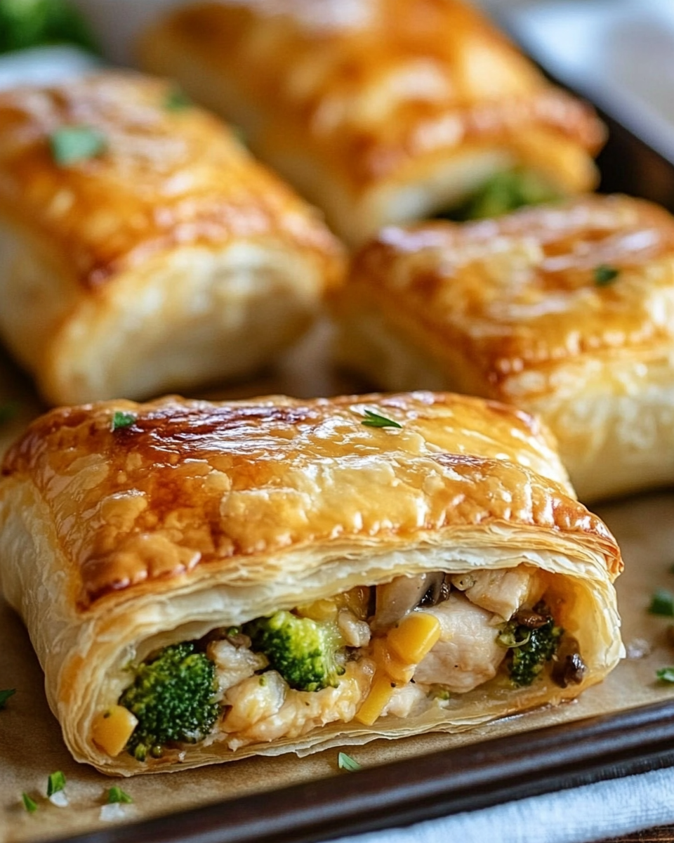 Chicken and Veggie Puff Pastry Pockets: A Delicious, Easy Recipe for All Occasions