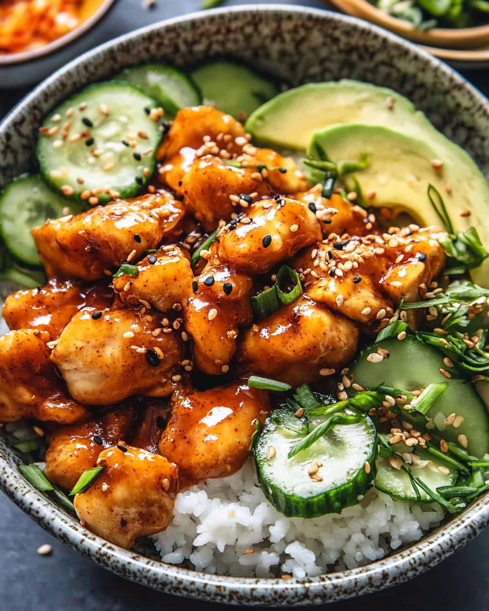 Sticky Orange Chicken Bowls with Yum Yum Sauce: A Flavor-Packed Meal You’ll Crave