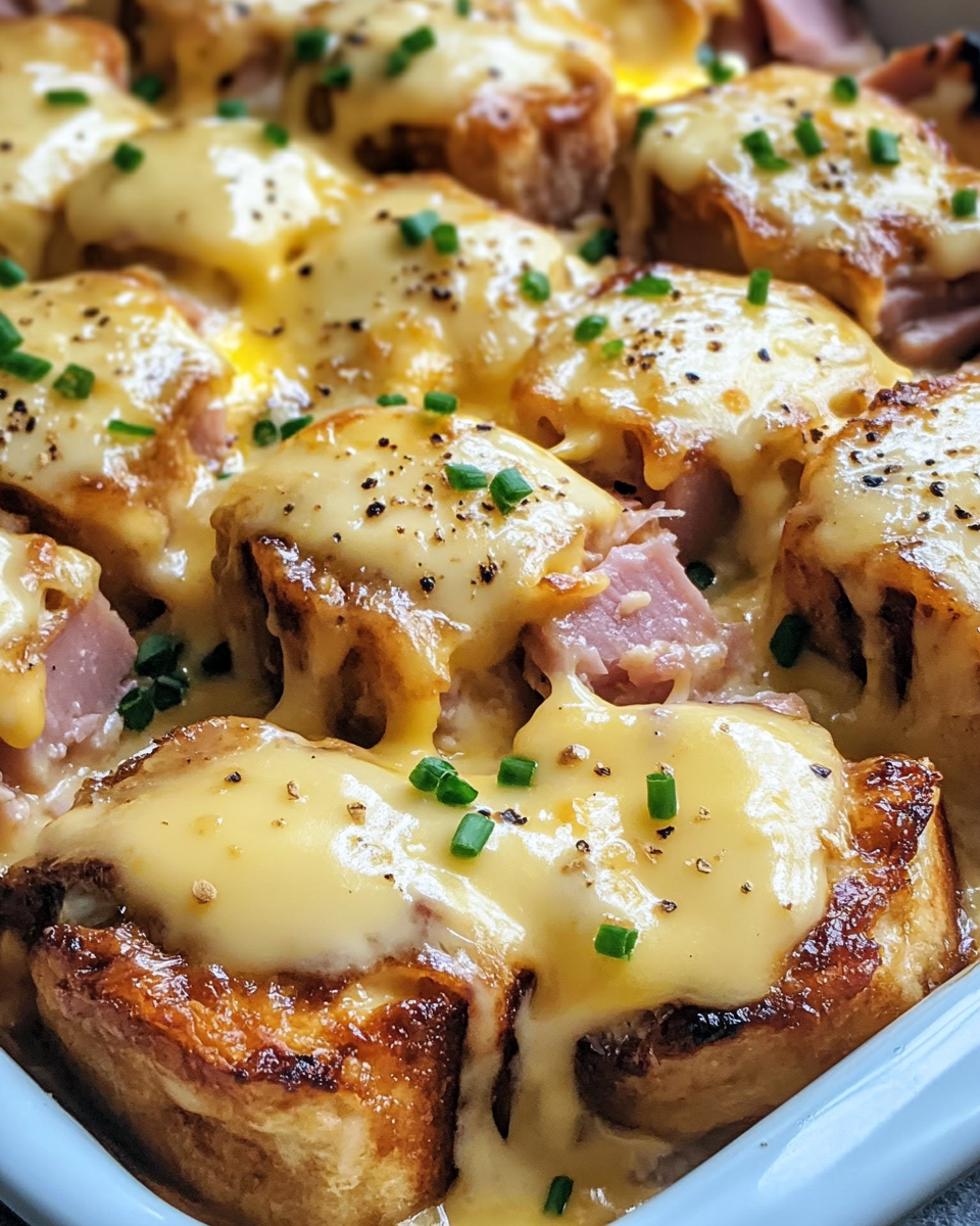 Eggs Benedict Casserole with Hollandaise Sauce: The Ultimate Comfort Dish for Any Morning
