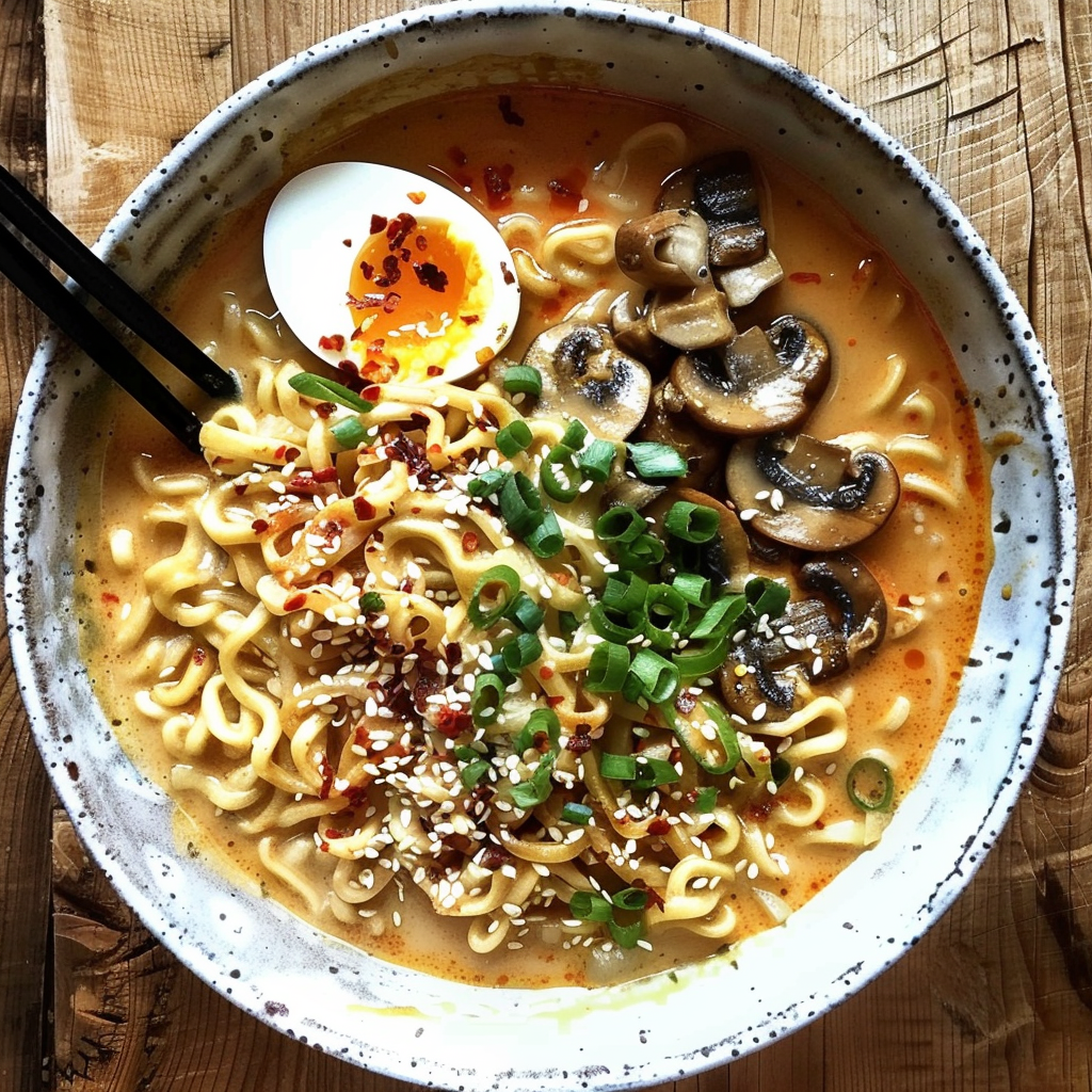 Spicy Coconut Curry Ramen: A Flavorful, Comforting Bowl of Heat