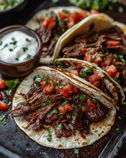 Tender Slow-Cooked Beer Braised Beef Tacos: A Flavorful Journey to the Perfect Taco