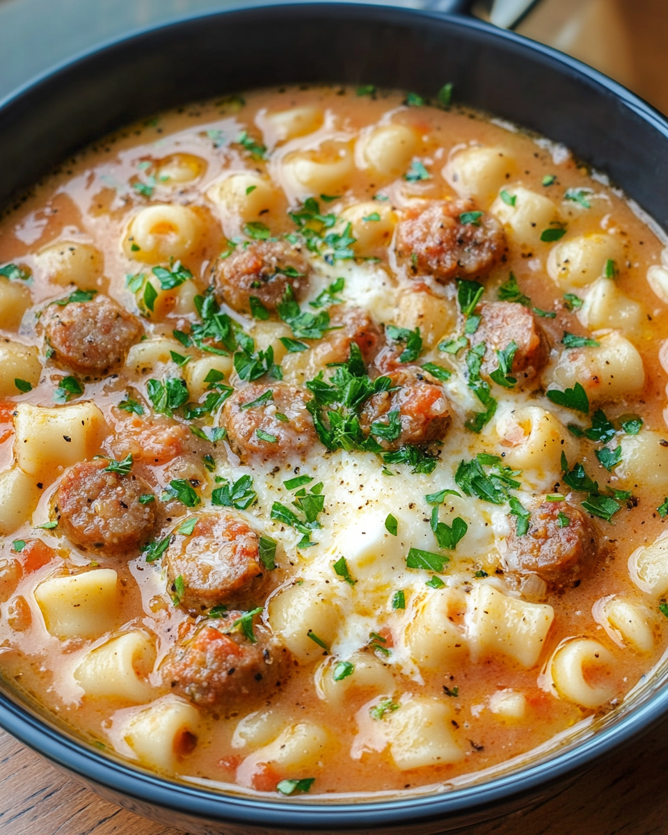 Hearty Sausage and Pasta Soup Recipe: A Comforting Dish You’ll Love