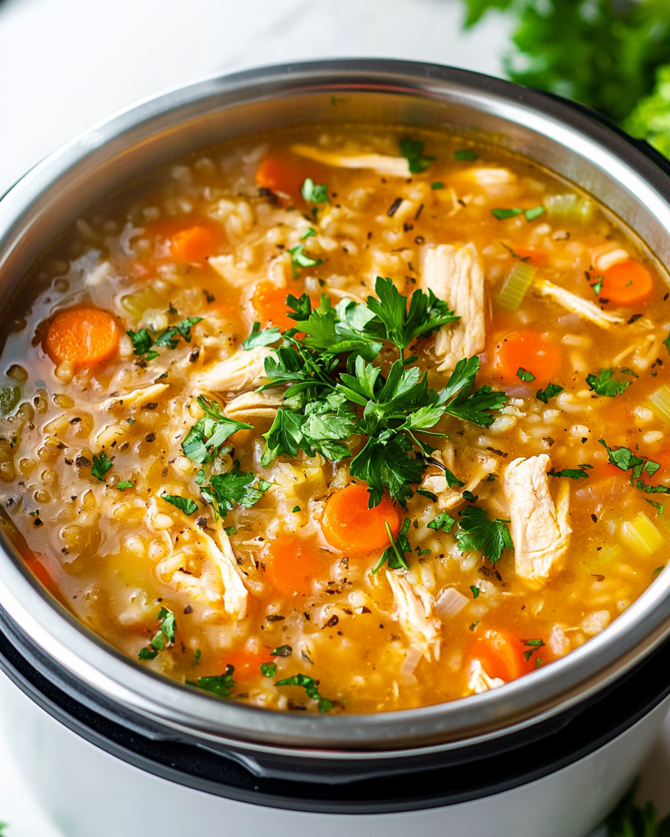 Cozy Chicken and Brown Rice Soup: The Ultimate Comfort Food Recipe