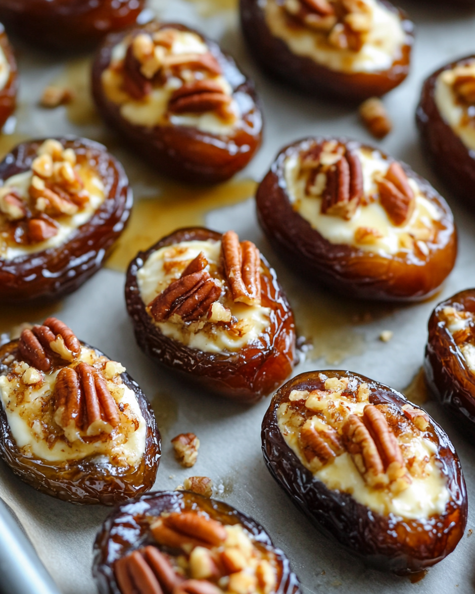 Easy Mascarpone Stuffed Dates with Pecans: The Perfect Snack You’ll Love