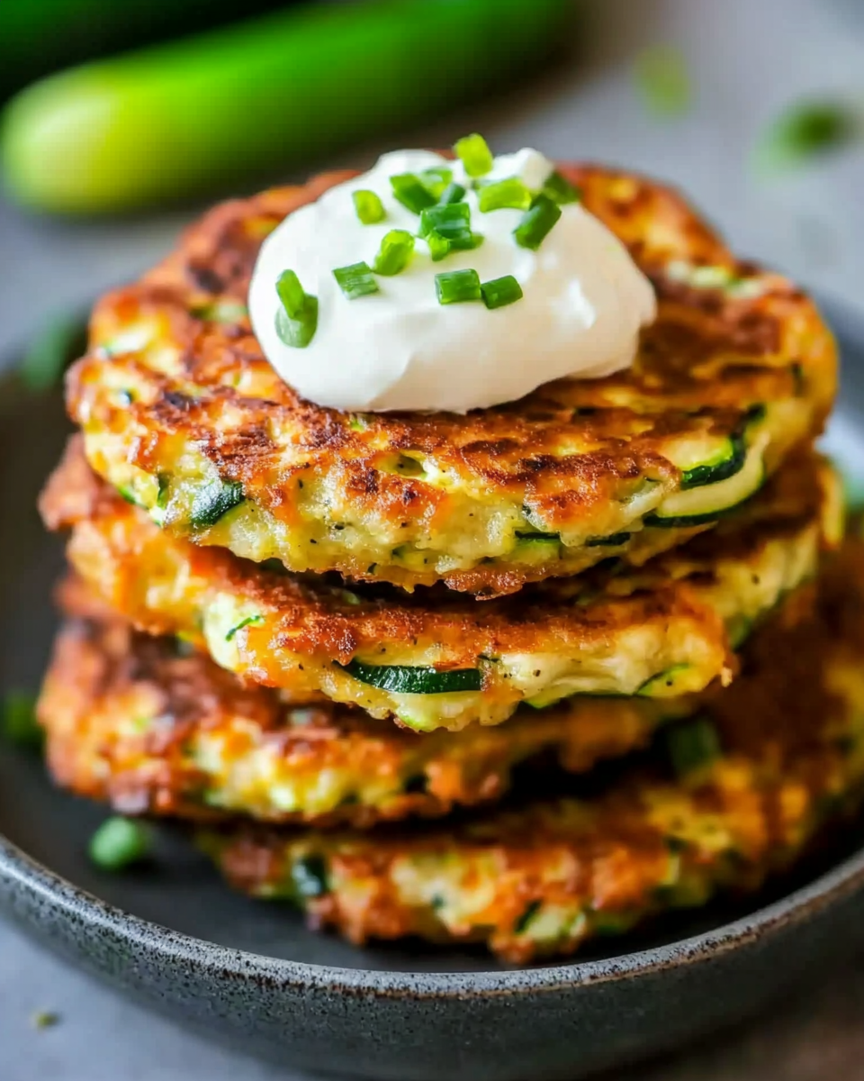 Crispy Zucchini Fritters Air Fryer Recipe – A Healthy, Delicious Snack