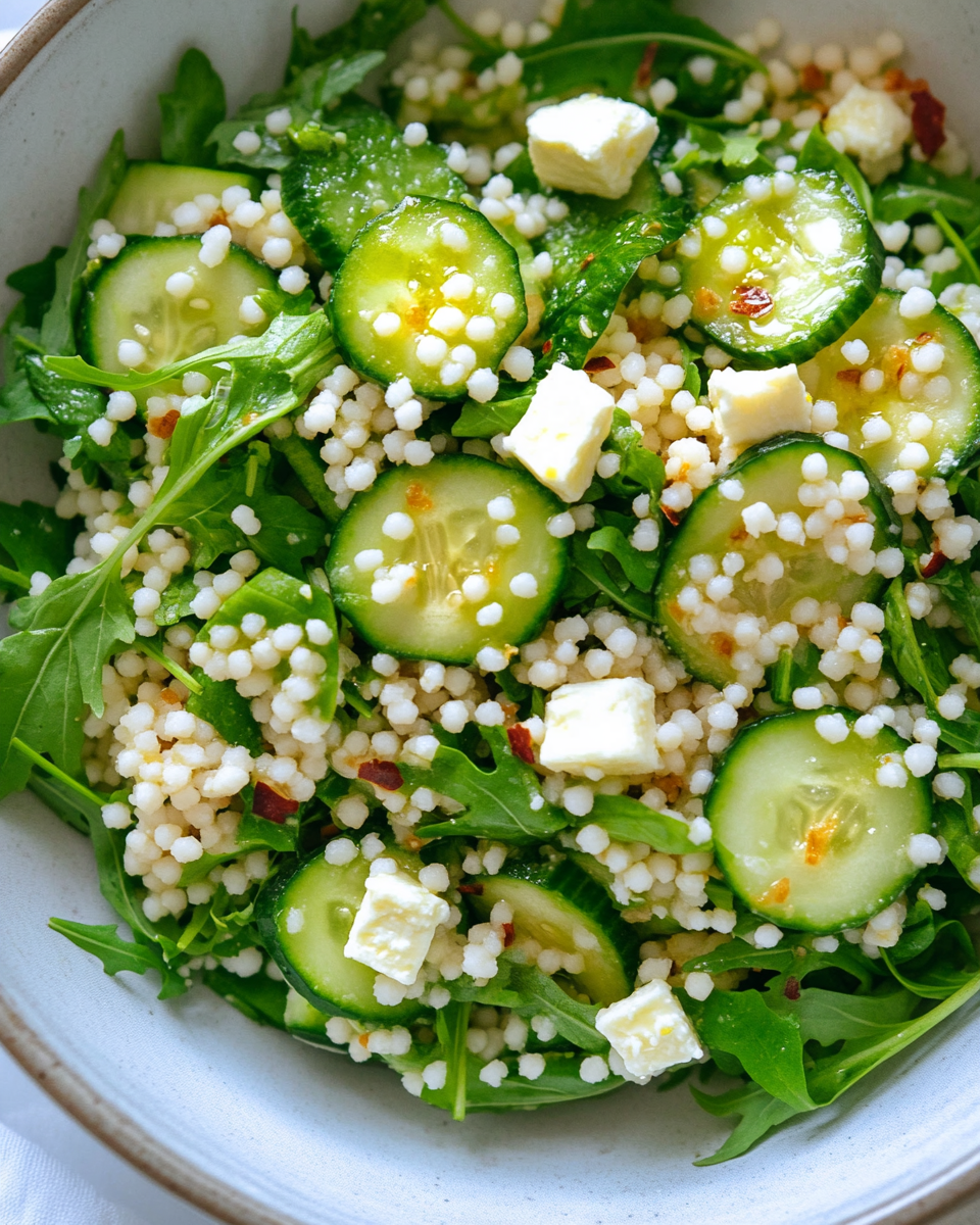 Refreshing Couscous Salad with Lemon Dressing: A Light & Vibrant Summer Dish