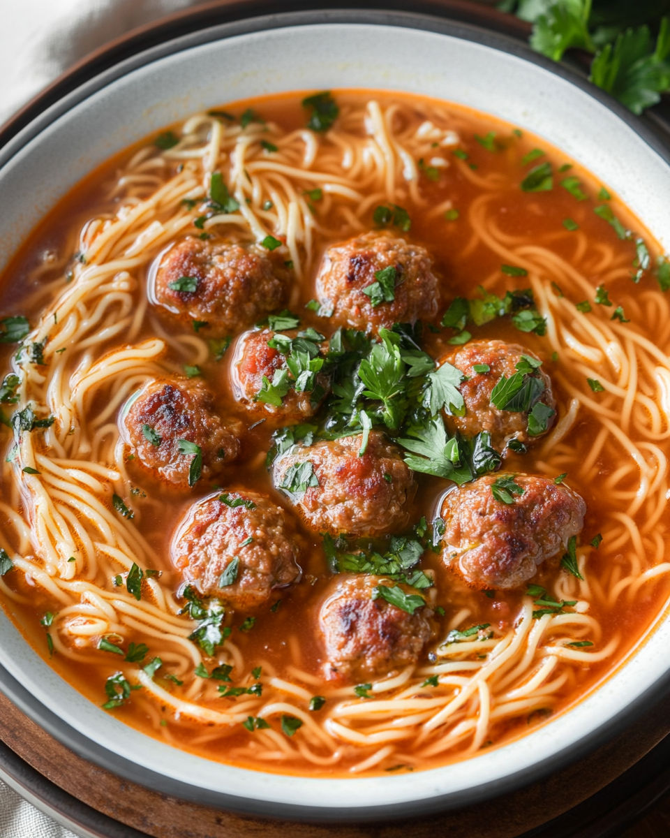 Kafta and Vermicelli Soup Recipe: A Heartwarming Dish for All Occasions