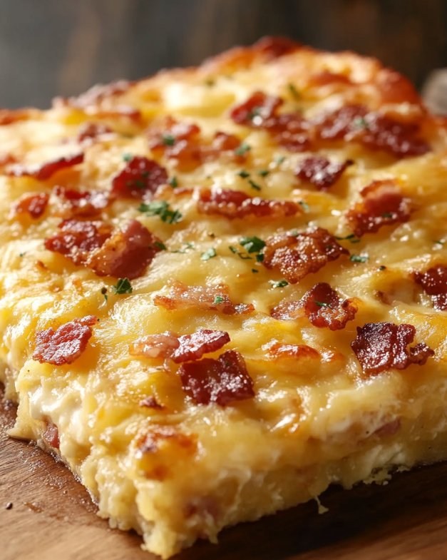 Cheesy Bacon Hashbrown Casserole Recipe: A Comforting Breakfast Favorite