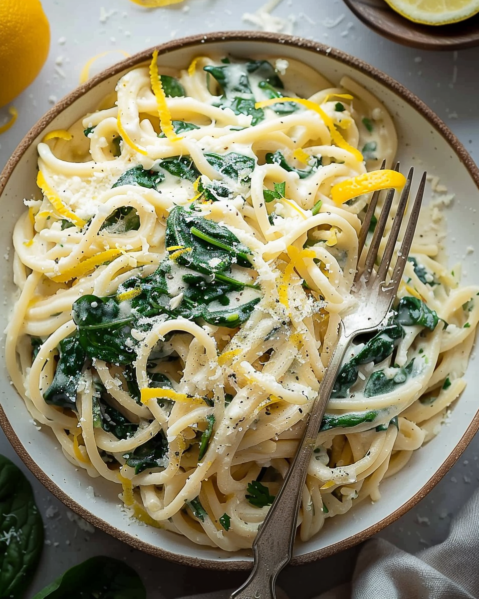 Easy Lemon Ricotta Pasta and Spinach – A Simple, Flavorful Recipe to Savor