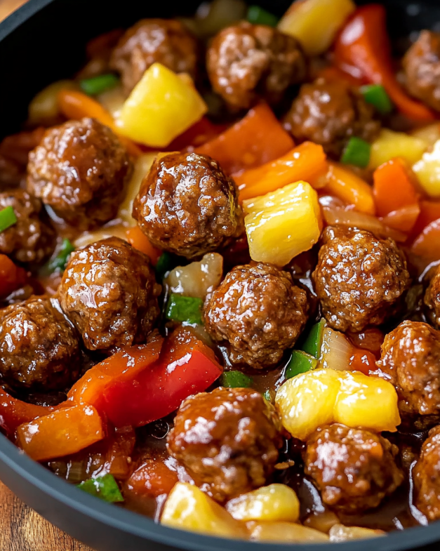 Easy Sweet and Sour Meatballs Recipe - A Flavorful Weeknight Meal