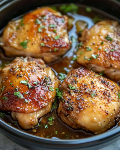 Slow Cooker Sweet and Savory Chicken Thighs: The Ultimate Easy Meal for Busy Nights