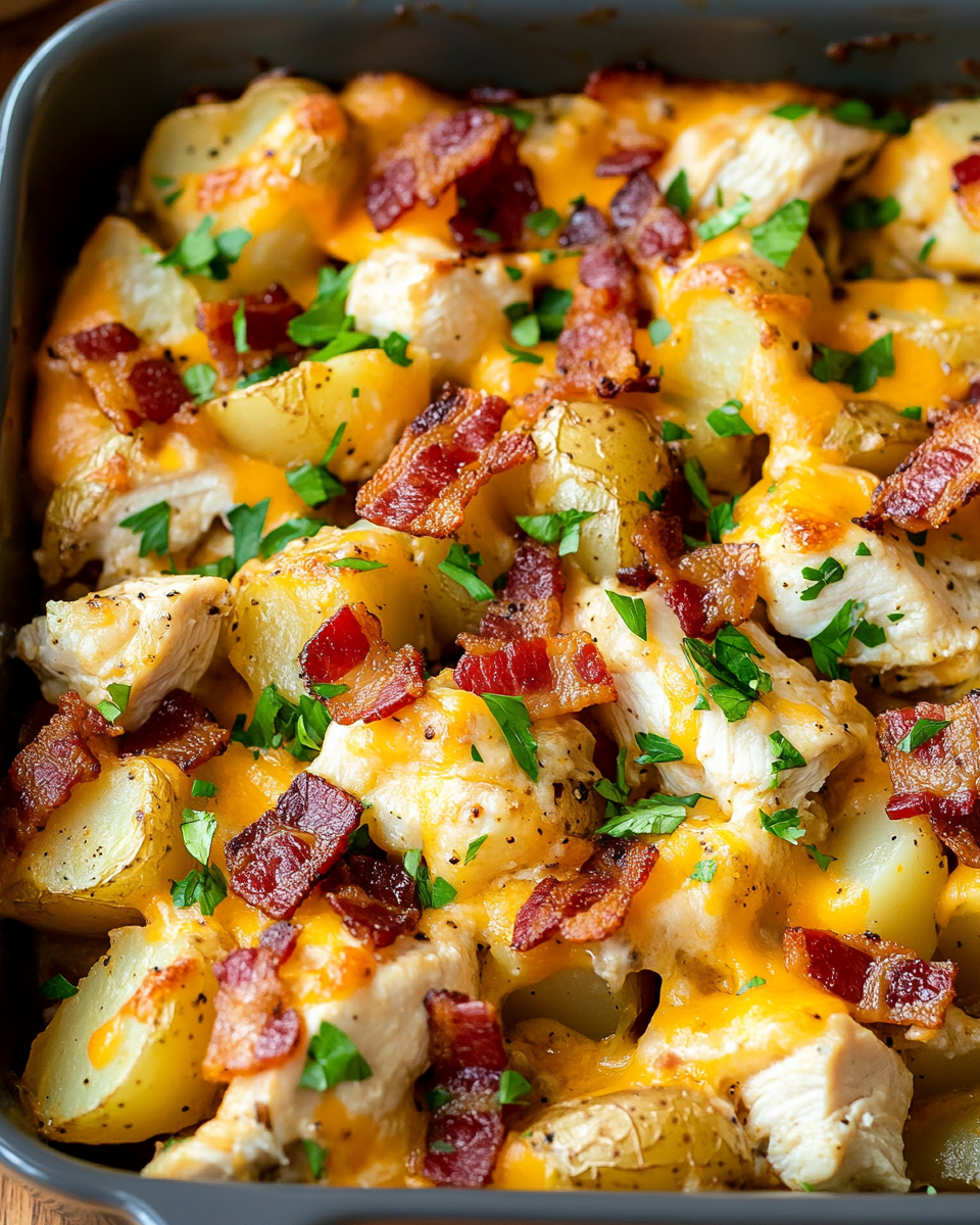 Cheesy Ranch Chicken and Potato Casserole: The Ultimate Comfort Food