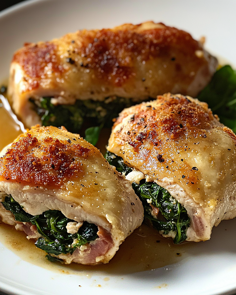 Chicken Involtini with Spinach, Speck, and Asiago: A Flavorful Italian Delight