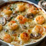 How to Make a Delicious Seafood Gratin with Mushrooms