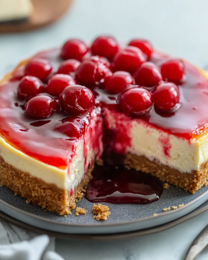 Classic Cherry Cheesecake with a Gluten-Free Option: The Ultimate Recipe for Every Occasion