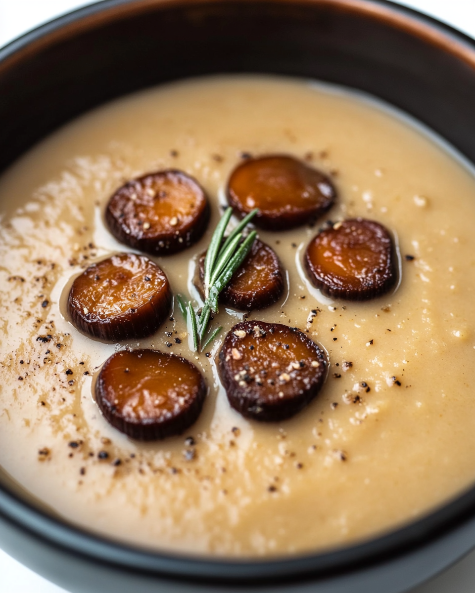 Creamy Chestnut Soup with Rosemary: A Cozy, Heartwarming Recipe