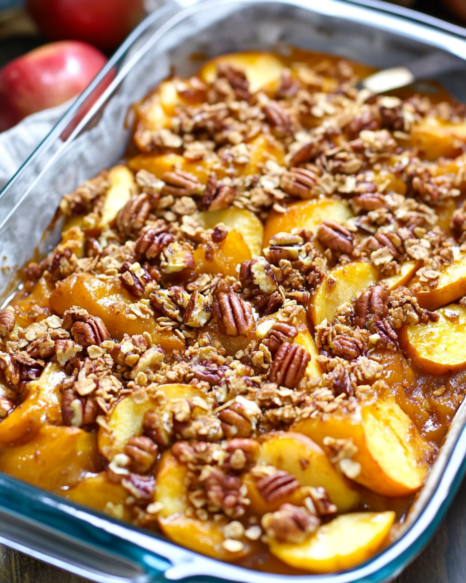 Roasted Butternut Squash and Apple Casserole with Crunchy Topping: A Heartwarming Fall Delight