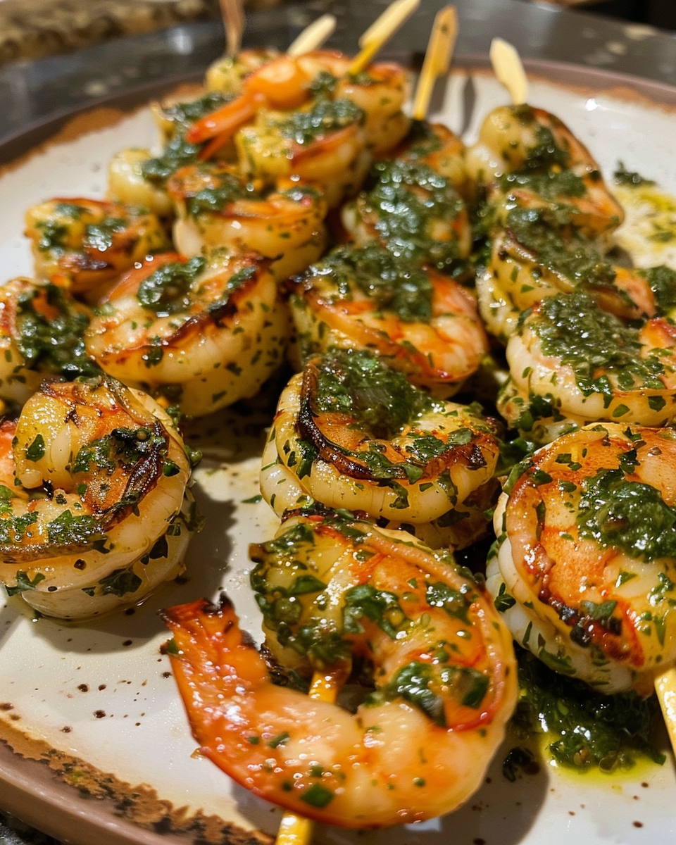 Grilled Chimichurri Shrimp Skewers: A Flavorful, Fresh, and Easy Summer Recipe