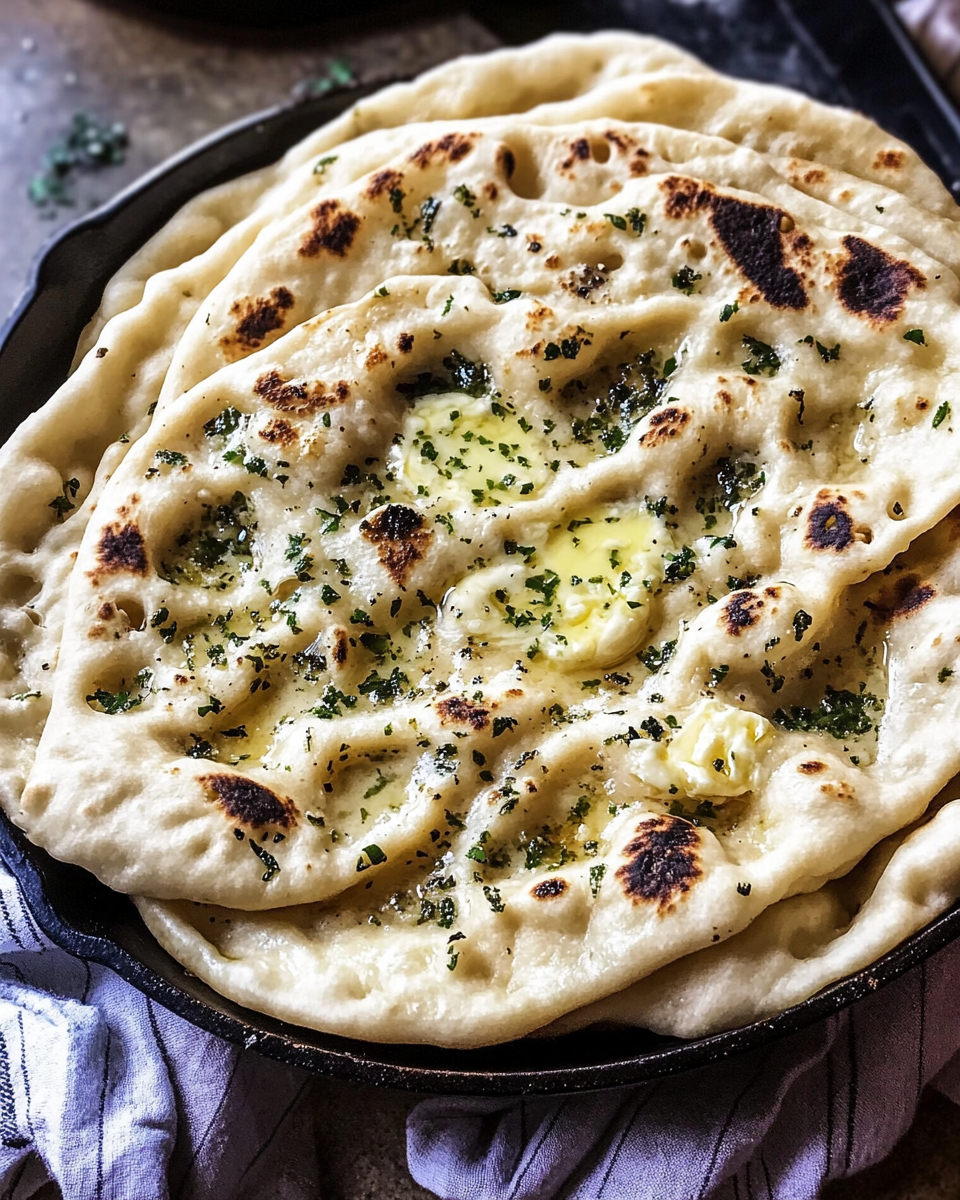 Fluffy Homemade Garlic Herb Naan: The Ultimate Comfort Food Recipe