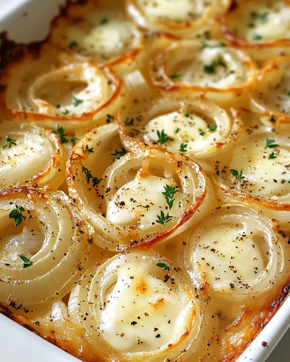 Cheesy Baked Onion Casserole: A Savory Delight You’ll Want to Make Again and Again