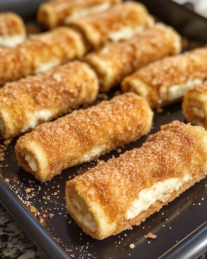 Cinnamon Sugar Cream Cheese Roll-Ups – Easy Sweet Snack Recipe