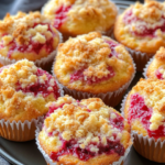 The Ultimate Buttermilk Raspberry Muffins with Streusel and Swirl for Cozy Mornings