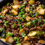 Savory Ground Beef and Brussels Sprouts Stir-Fry: A Quick & Flavor-Packed Weeknight Hero