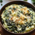 Creamy Spinach and Cheese Bake – A Heavenly Side Dish for Every Meal