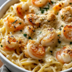 Seafood Pasta Bake with Creamy White Sauce: A Deliciously Rich and Flavorful Meal