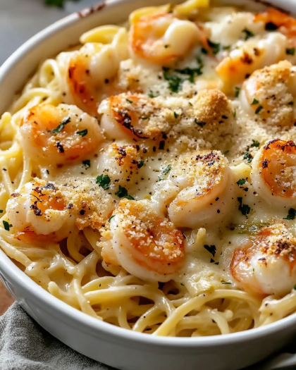 Seafood Pasta Bake with Creamy White Sauce: A Deliciously Rich and Flavorful Meal