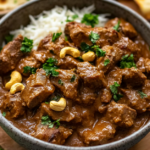Creamy Lamb Korma with Cashew Puree and Aromatic Spices: A Rich, Flavorful Journey