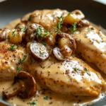 Creamy Mushroom Chicken Skillet – A Comforting One-Pan Classic You’ll Crave Again and Again