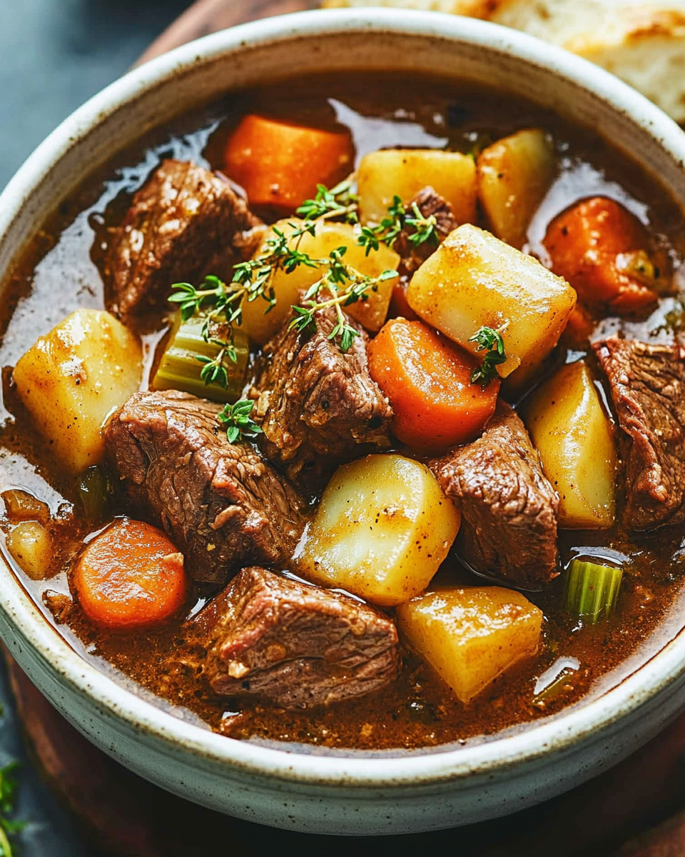 Hearty Beef Stew with Vegetables: A Comforting Classic for Every Season