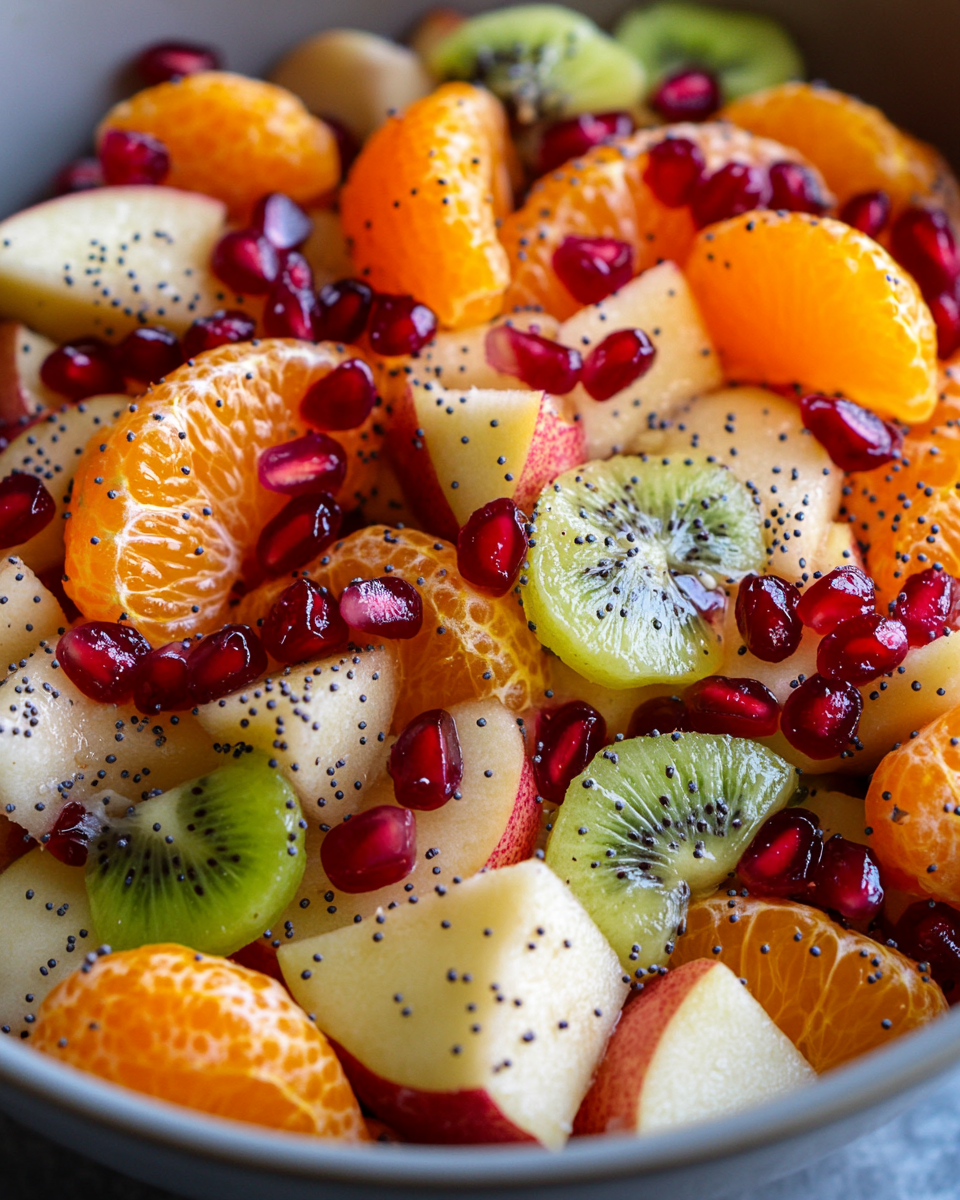Refreshing Citrus and Fruit Salad with Honey-Lime Dressing: A Bright Burst of Flavors
